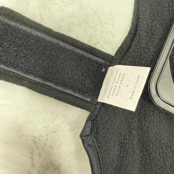 Eddie Bauer Pet Apparel Jacket Black And White Buffalo Plaid Size Small - Picture 3 of 6